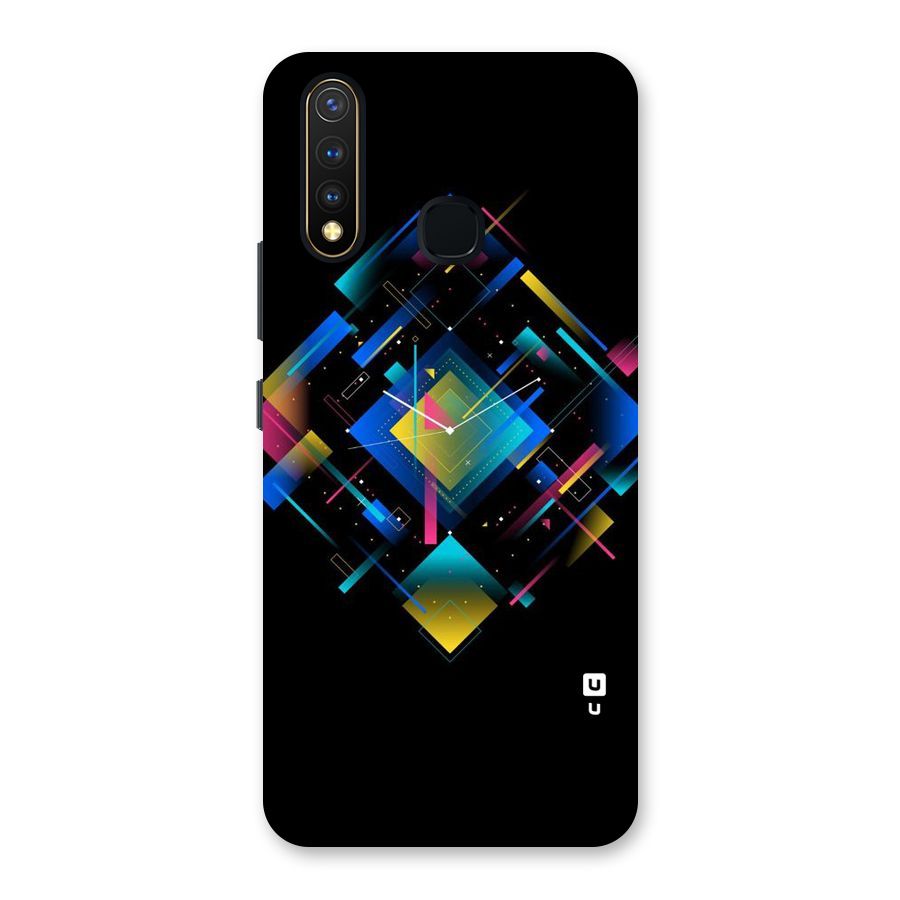 Abstract Clock Back Case for Vivo Y19