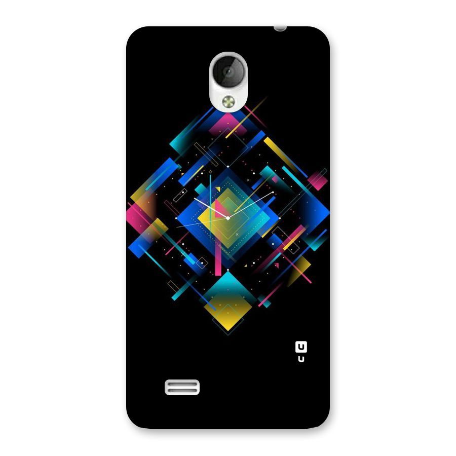 Abstract Clock Back Case for Vivo Y21