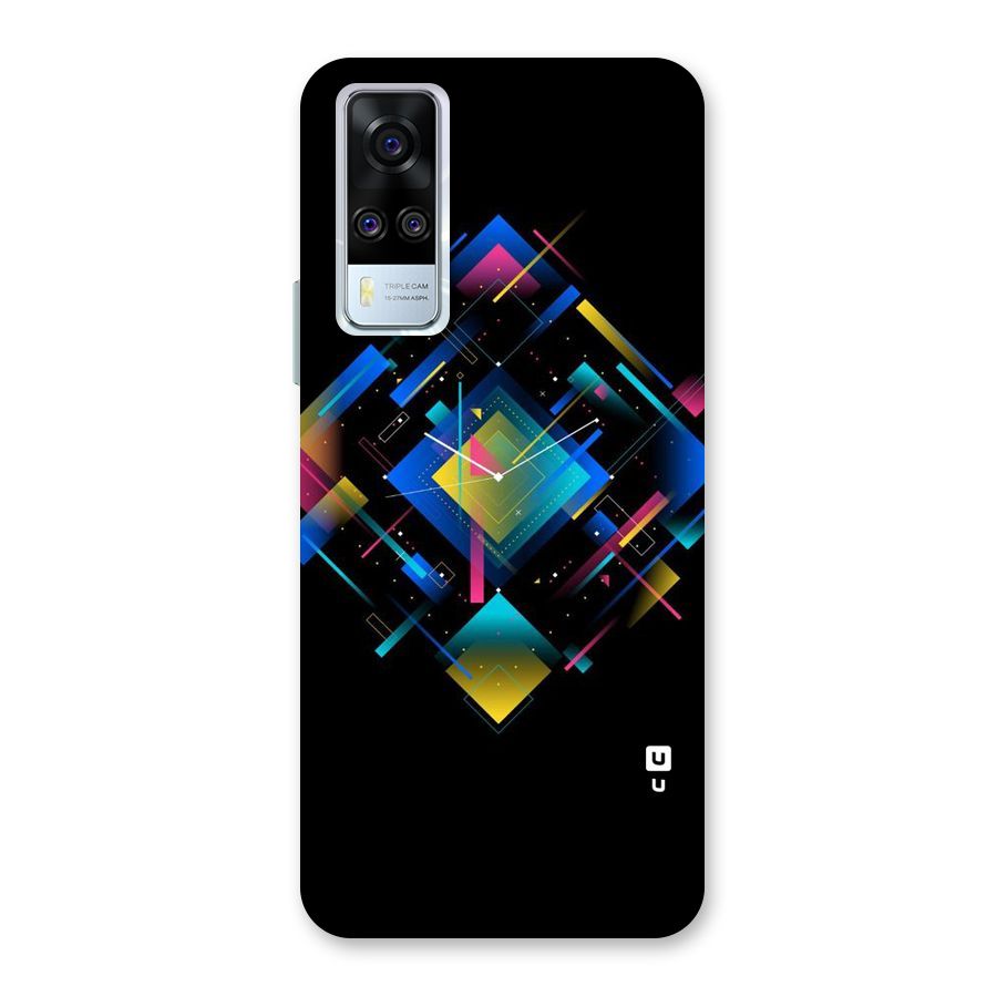 Abstract Clock Back Case for Vivo Y31