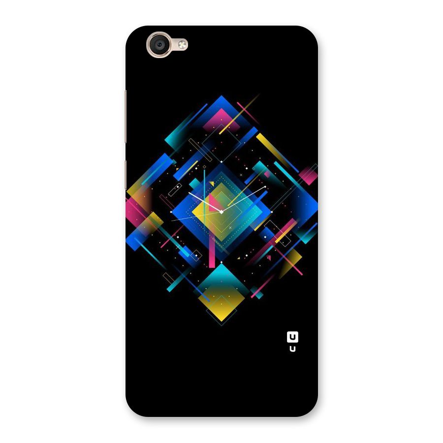 Abstract Clock Back Case for Vivo Y55