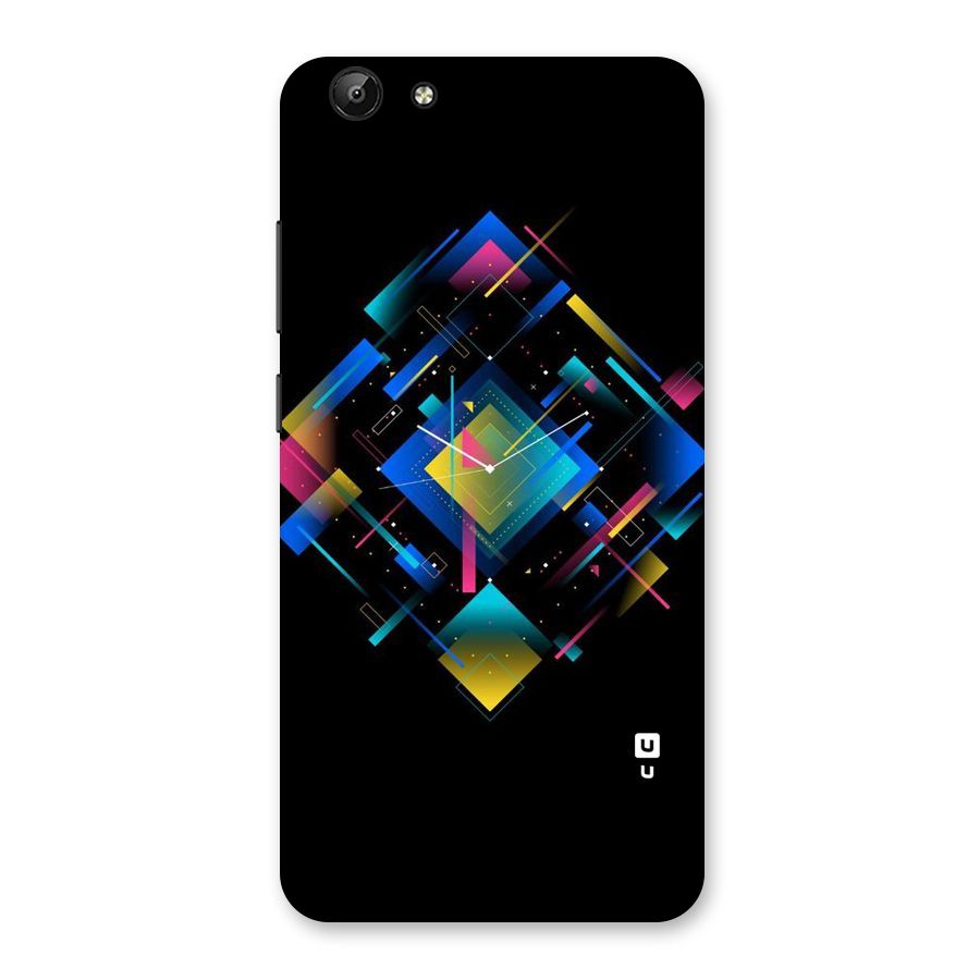 Abstract Clock Back Case for Vivo Y69