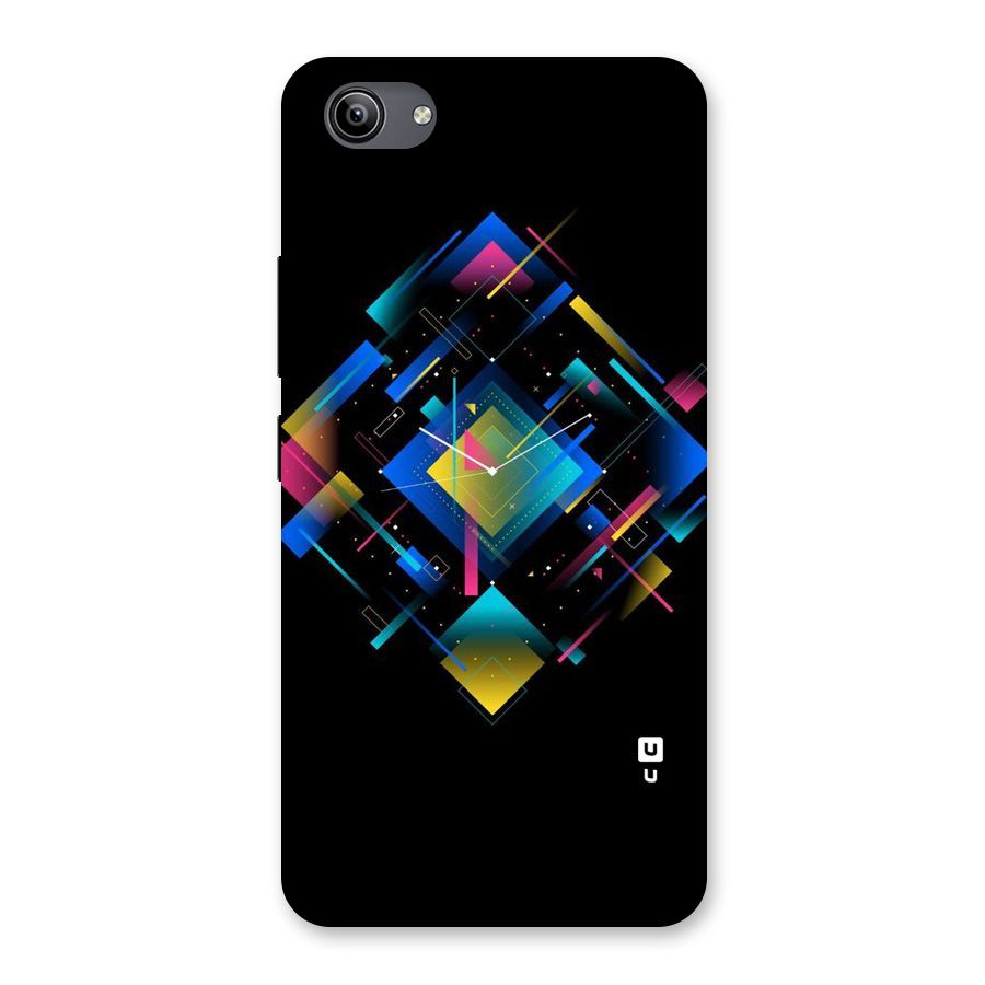 Abstract Clock Back Case for Vivo Y81i