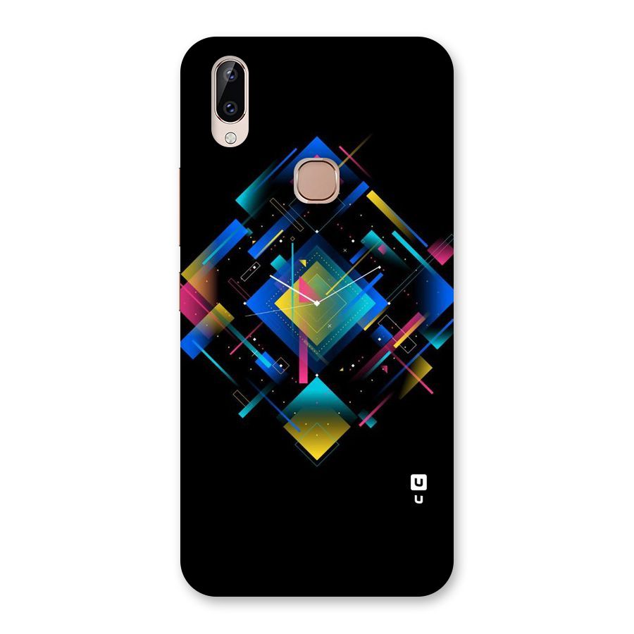 Abstract Clock Back Case for Vivo Y83 Pro