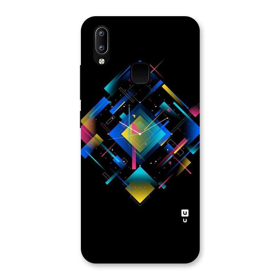 Abstract Clock Back Case for Vivo Y93