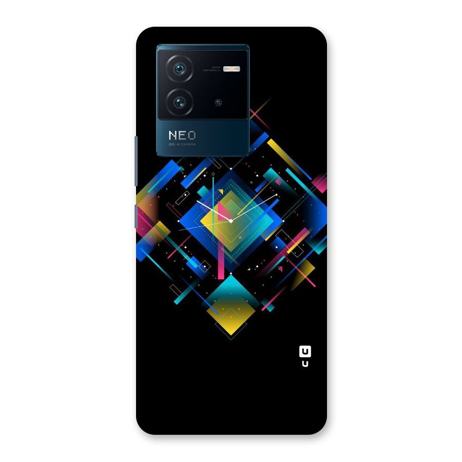 Abstract Clock Back Case for Vivo iQOO Neo 6 5G