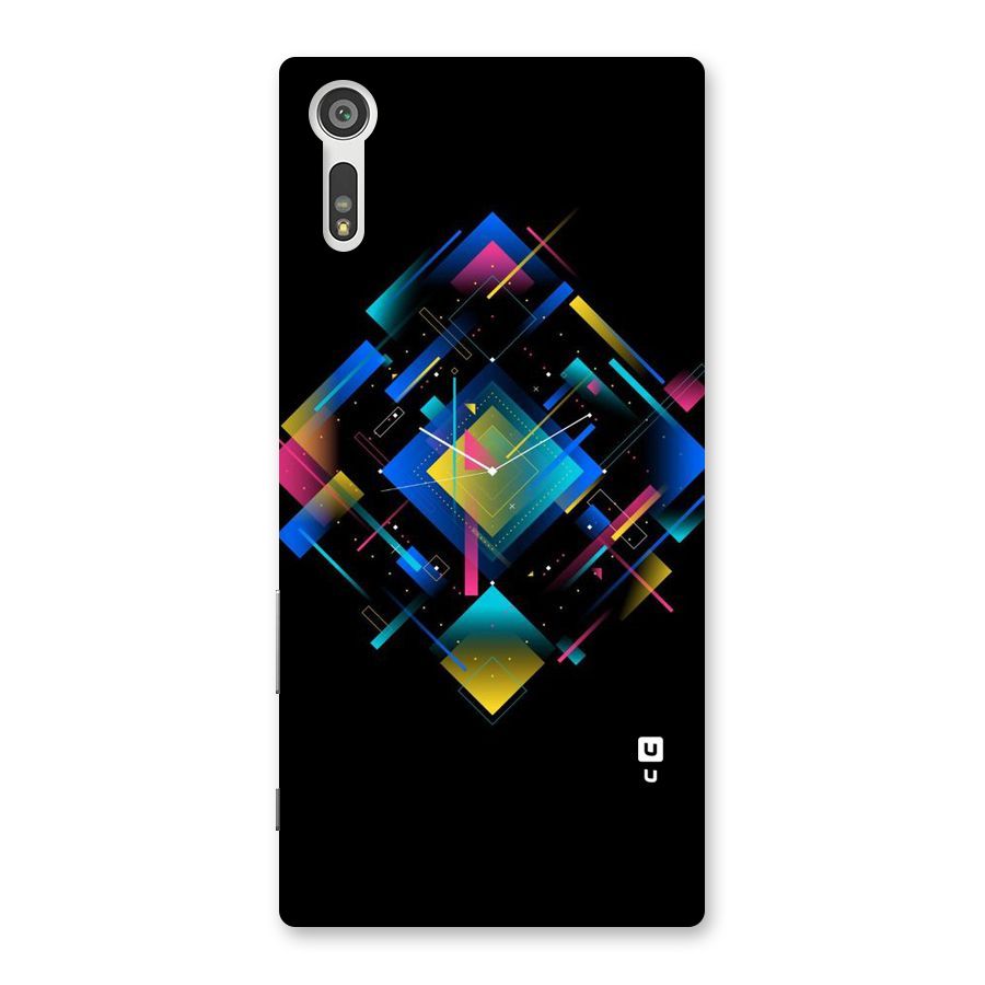 Abstract Clock Back Case for Xperia XZ