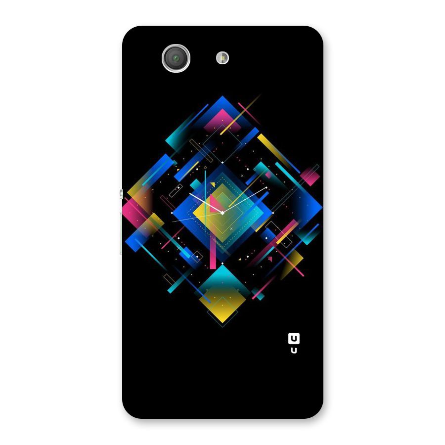 Abstract Clock Back Case for Xperia Z3 Compact