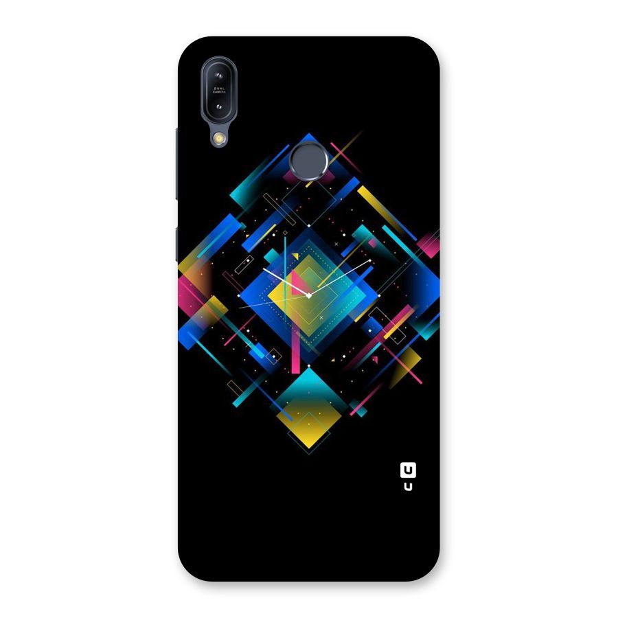 Abstract Clock Back Case for Zenfone Max M2