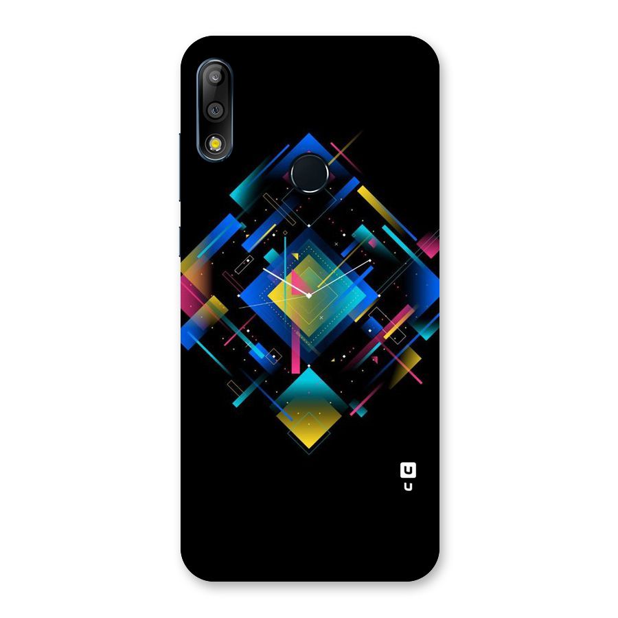 Abstract Clock Back Case for Zenfone Max Pro M2