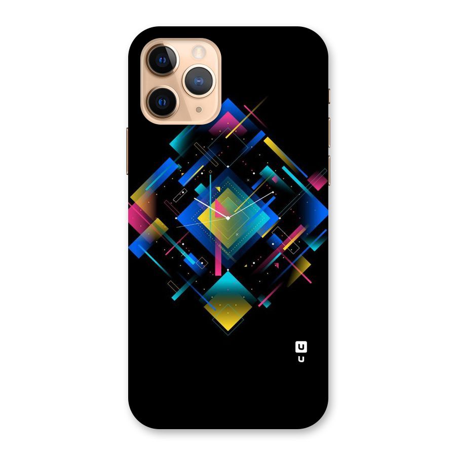 Abstract Clock Back Case for iPhone 11 Pro