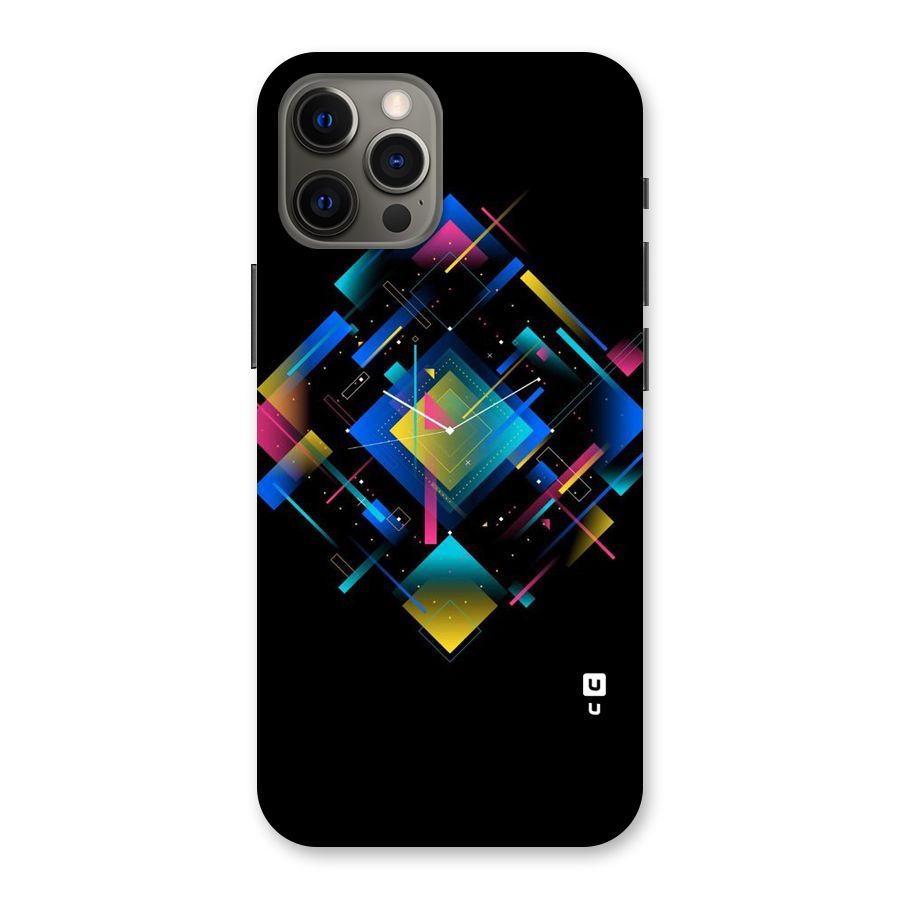 Abstract Clock Back Case for iPhone 12 Pro Max