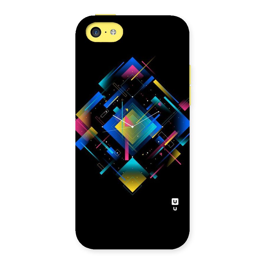 Abstract Clock Back Case for iPhone 5C