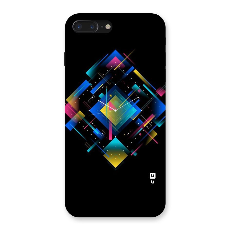 Abstract Clock Back Case for iPhone 7 Plus