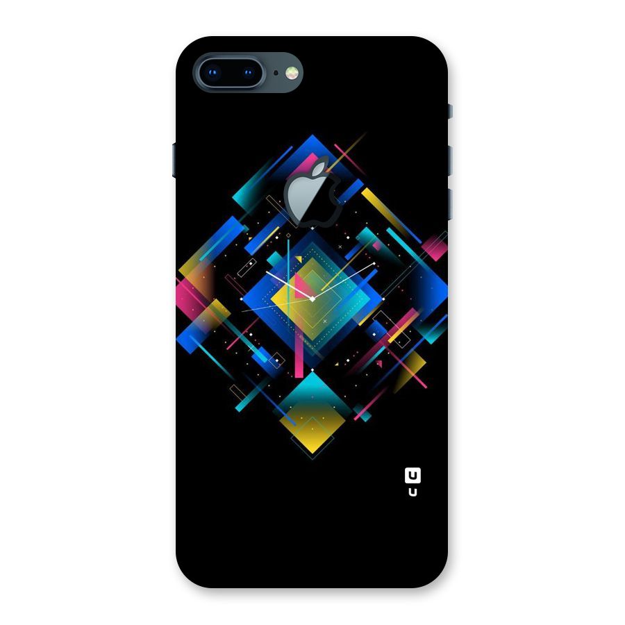 Abstract Clock Back Case for iPhone 7 Plus Apple Cut