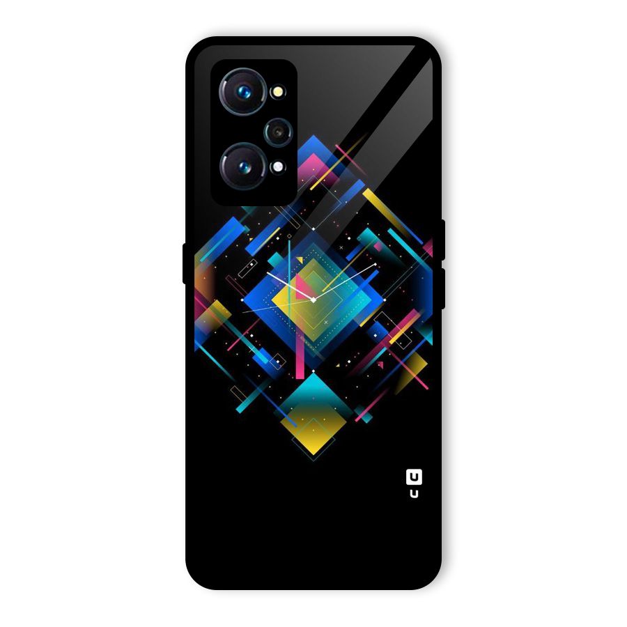 Abstract Clock Glass Back Case for Realme GT Neo2