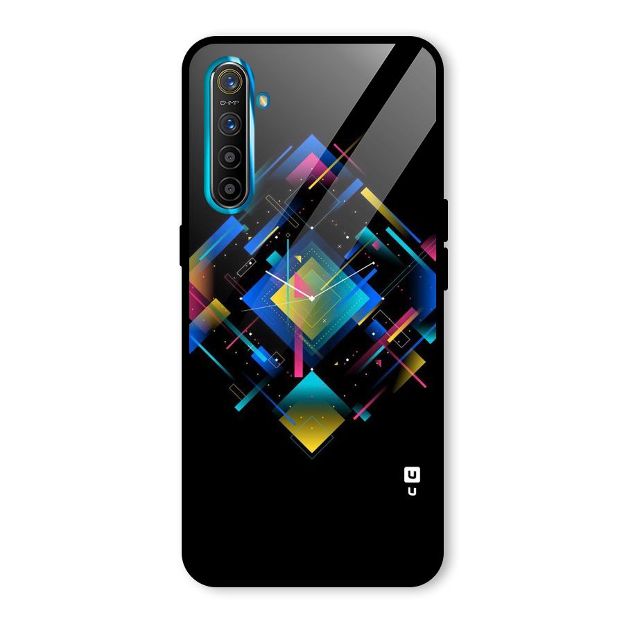 Abstract Clock Glass Back Case for Realme X2