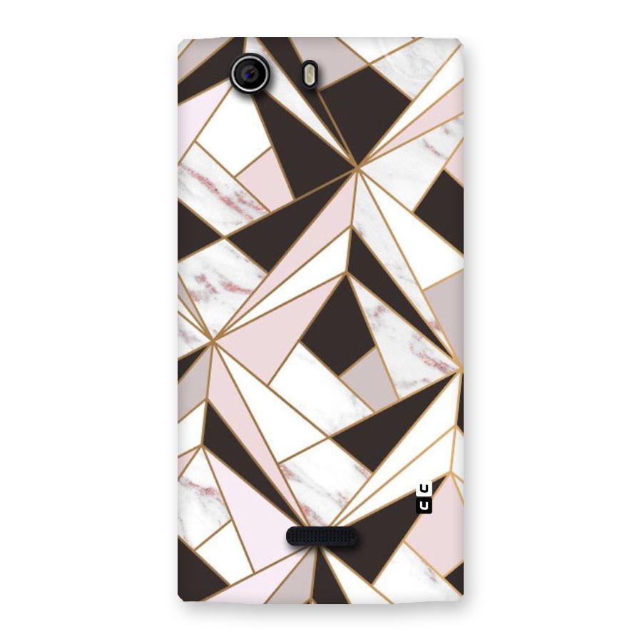 Abstract Corners Back Case for Canvas Nitro 2 E311