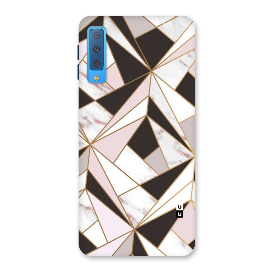 Abstract Corners Back Case for Galaxy A7 (2018)