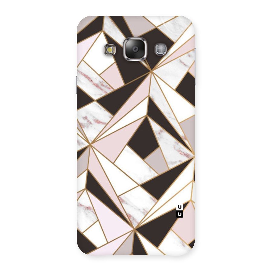 Abstract Corners Back Case for Galaxy E7