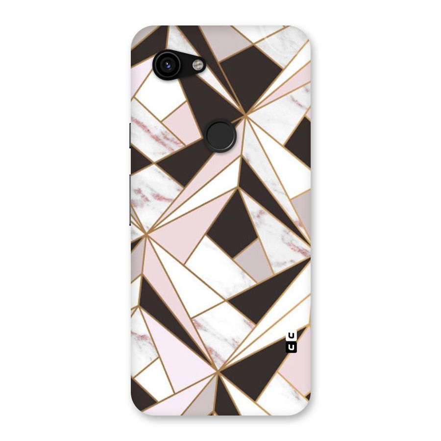 Abstract Corners Back Case for Google Pixel 3a