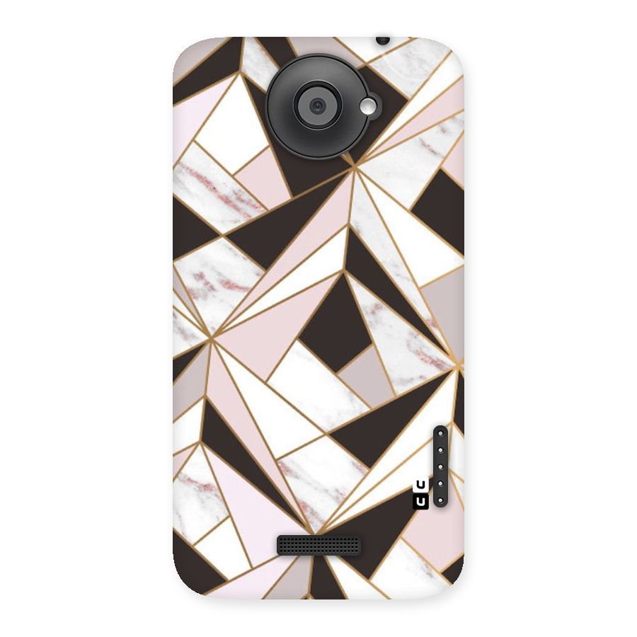 Abstract Corners Back Case for HTC One X
