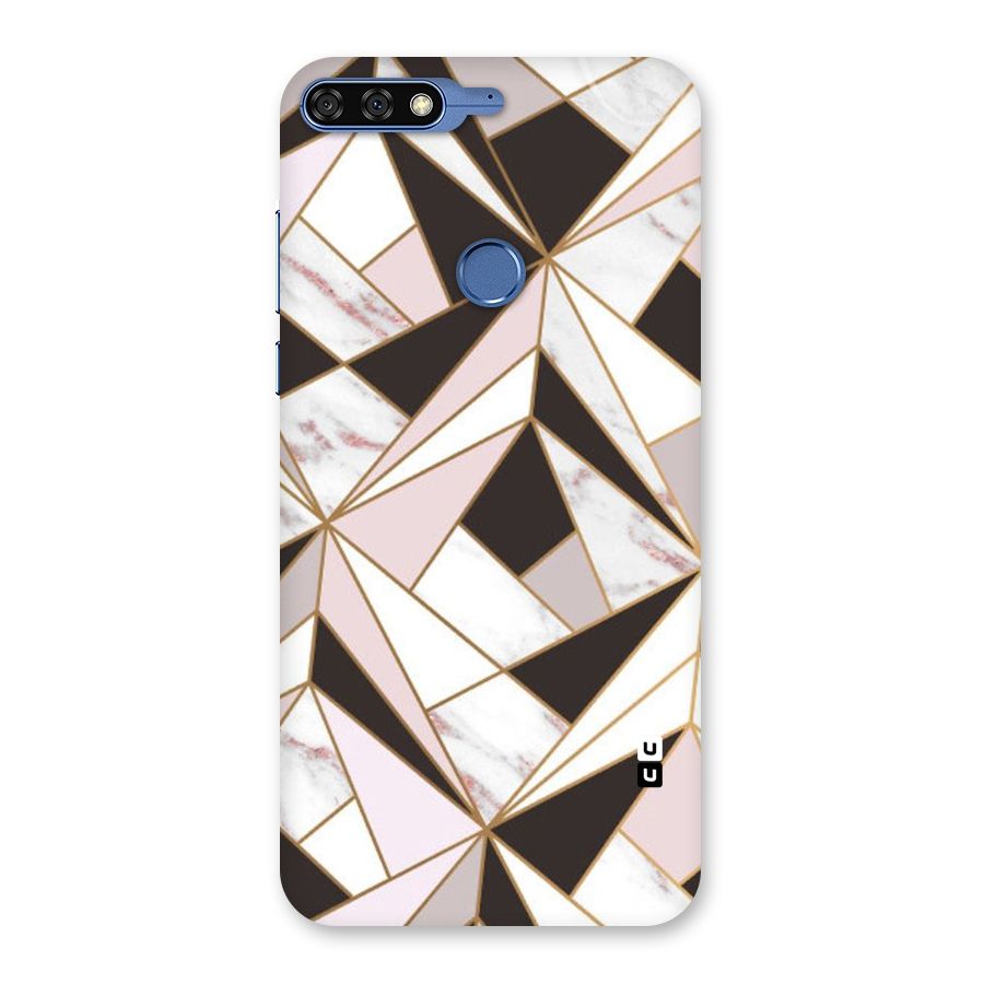 Abstract Corners Back Case for Honor 7C