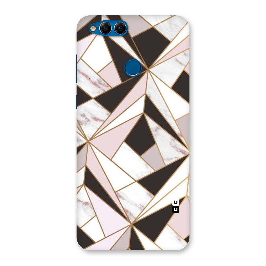 Abstract Corners Back Case for Honor 7X
