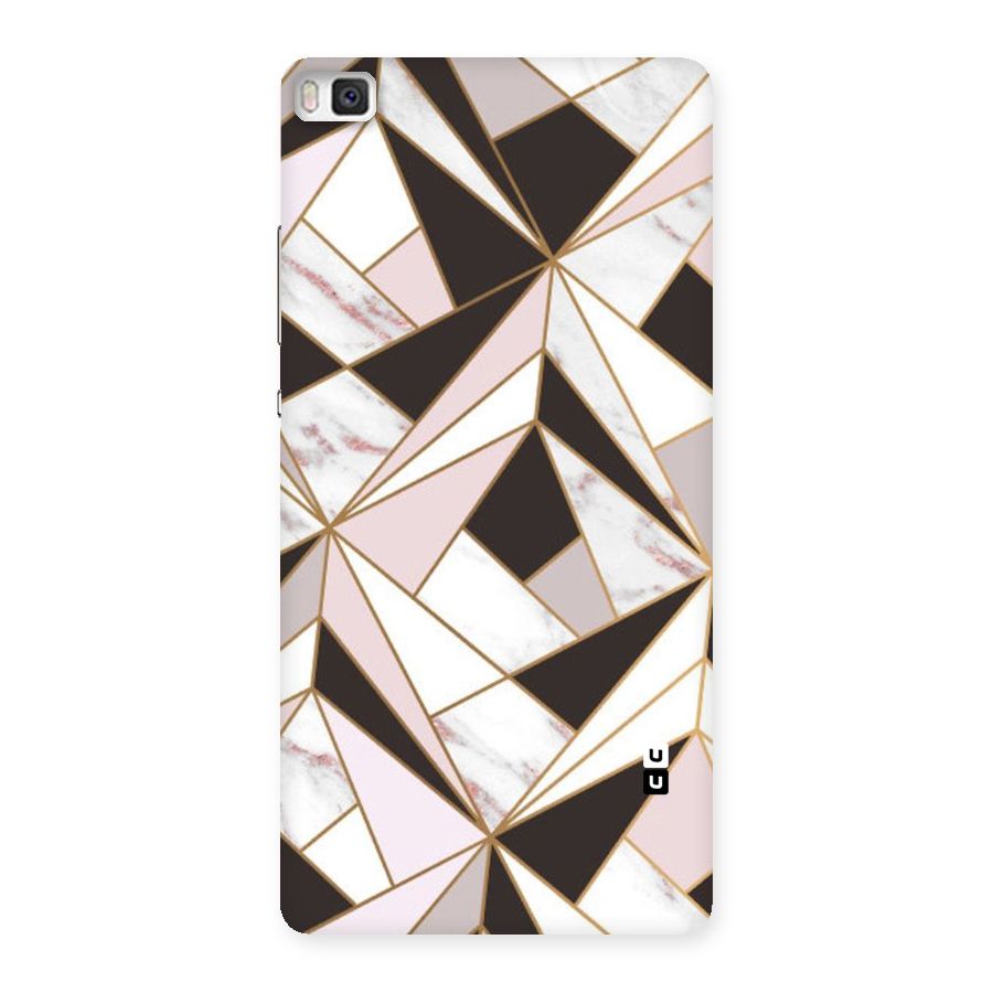 Abstract Corners Back Case for Huawei P8