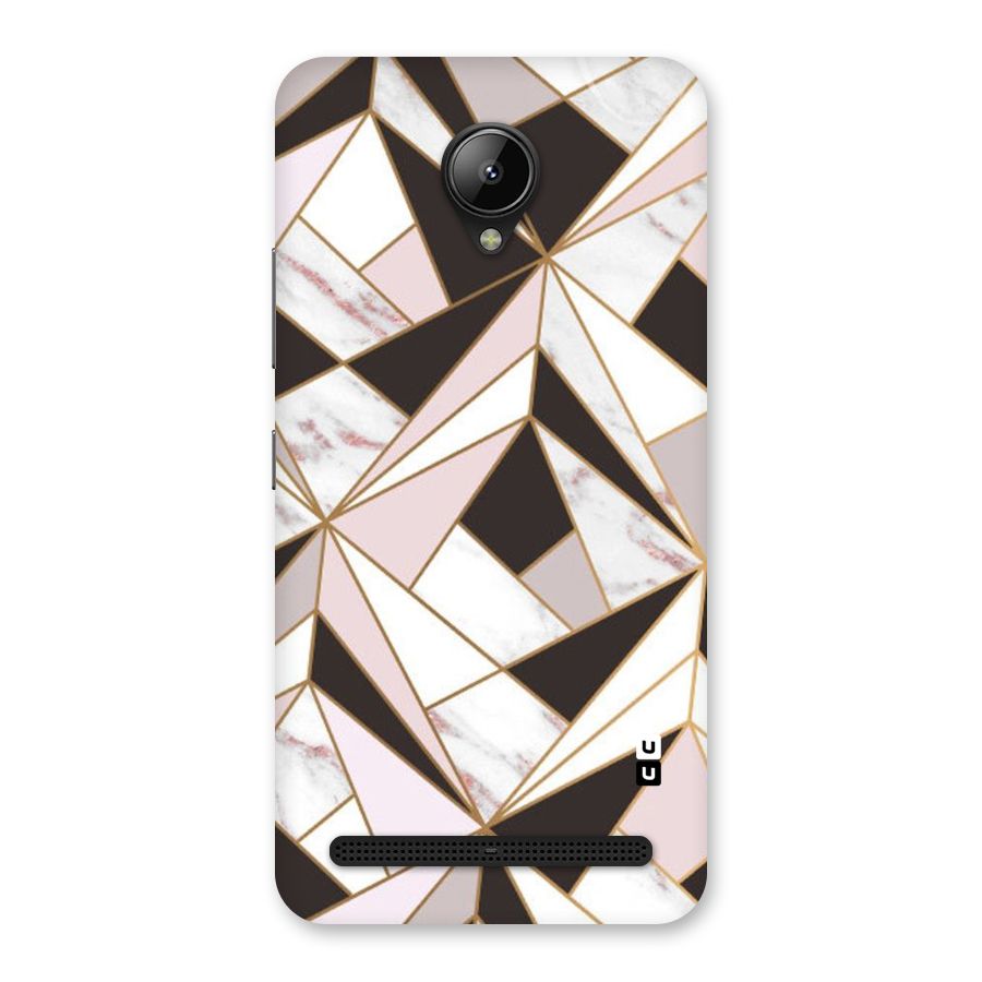 Abstract Corners Back Case for Lenovo C2