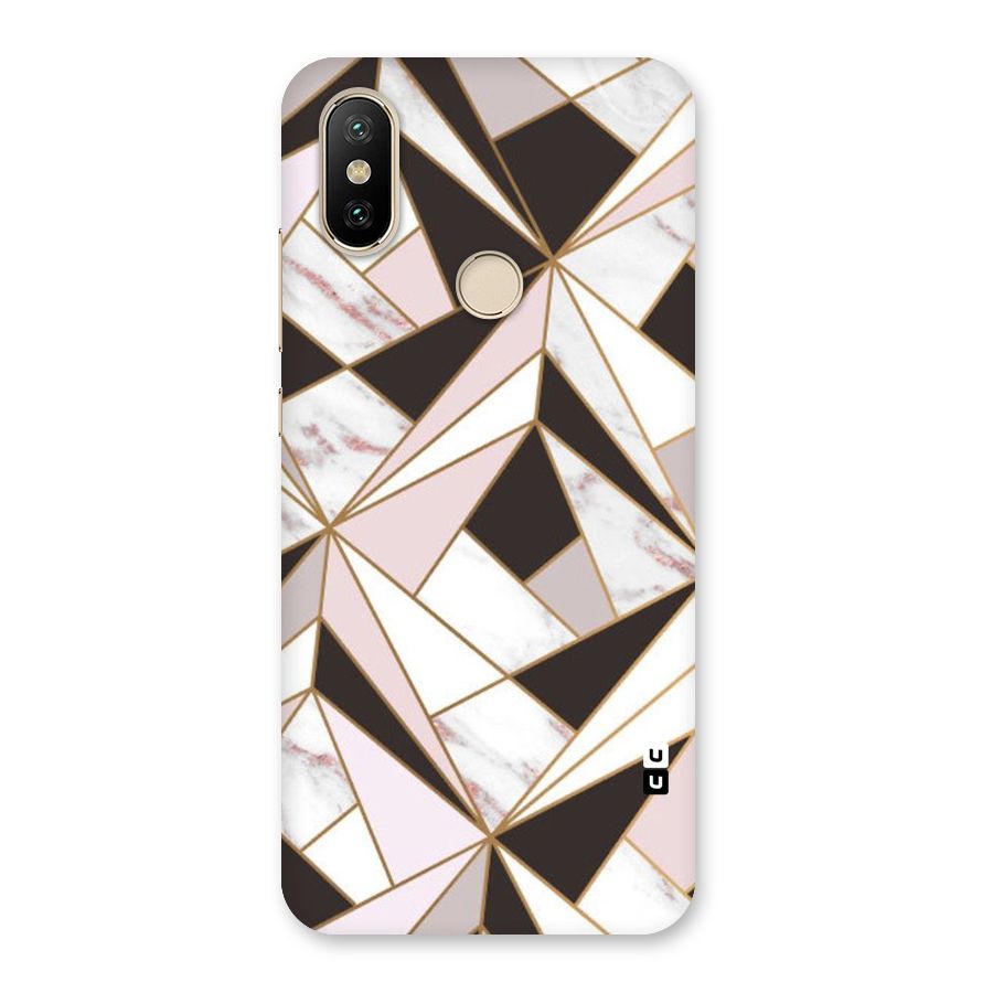 Abstract Corners Back Case for Mi A2