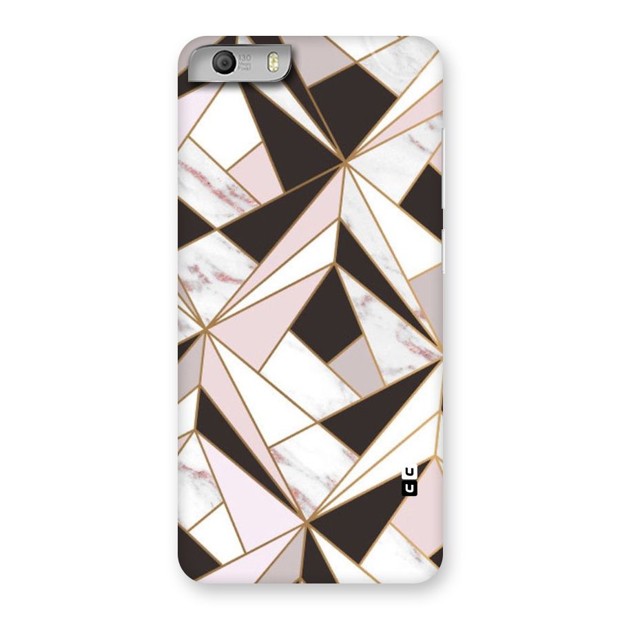 Abstract Corners Back Case for Micromax Canvas Knight 2