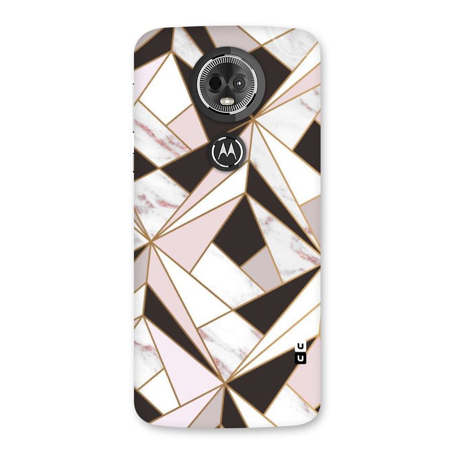 Abstract Corners Back Case for Moto E5 Plus