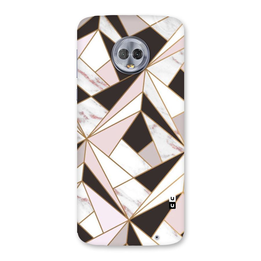 Abstract Corners Back Case for Moto G6 Plus