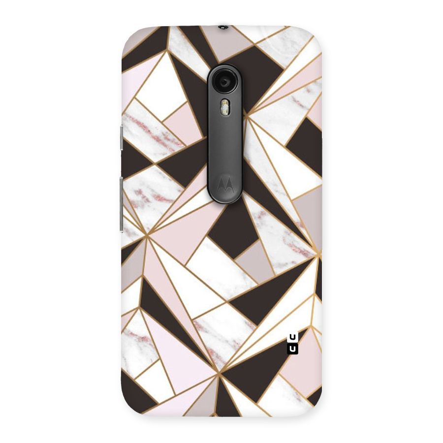 Abstract Corners Back Case for Moto G Turbo