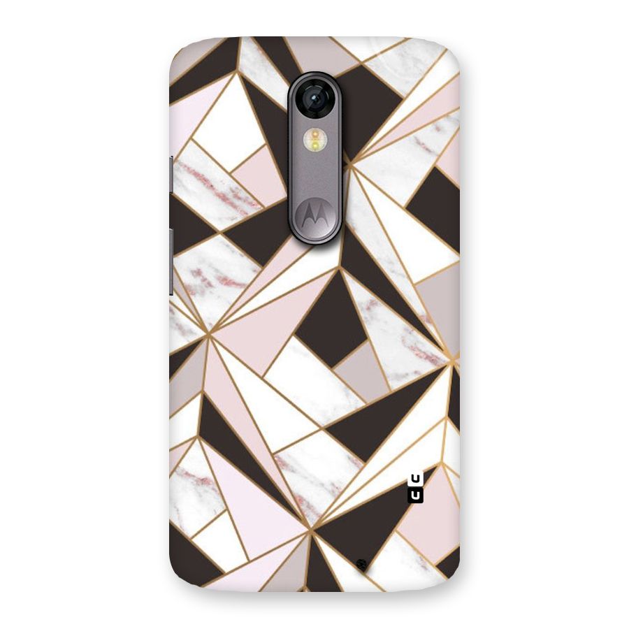 Abstract Corners Back Case for Moto X Force