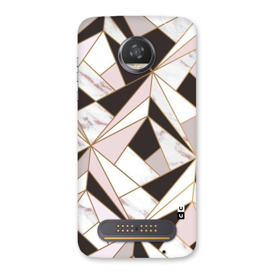 Abstract Corners Back Case for Moto Z2 Play