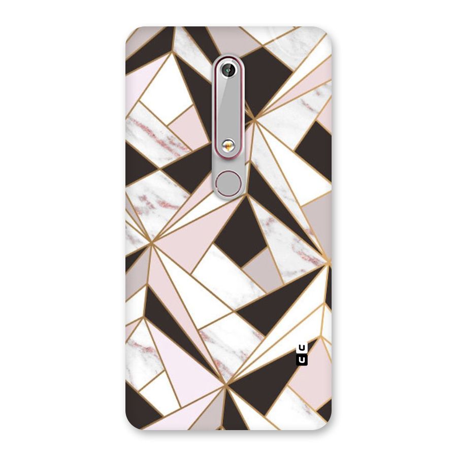 Abstract Corners Back Case for Nokia 6.1