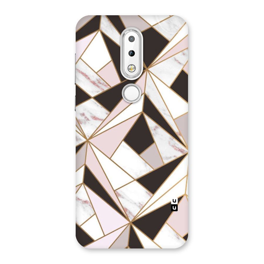 Abstract Corners Back Case for Nokia 6.1 Plus