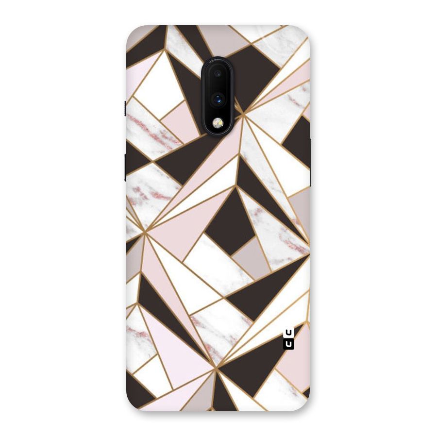 Abstract Corners Back Case for OnePlus 7