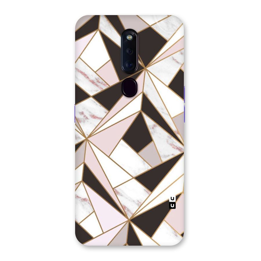 Abstract Corners Back Case for Oppo F11 Pro