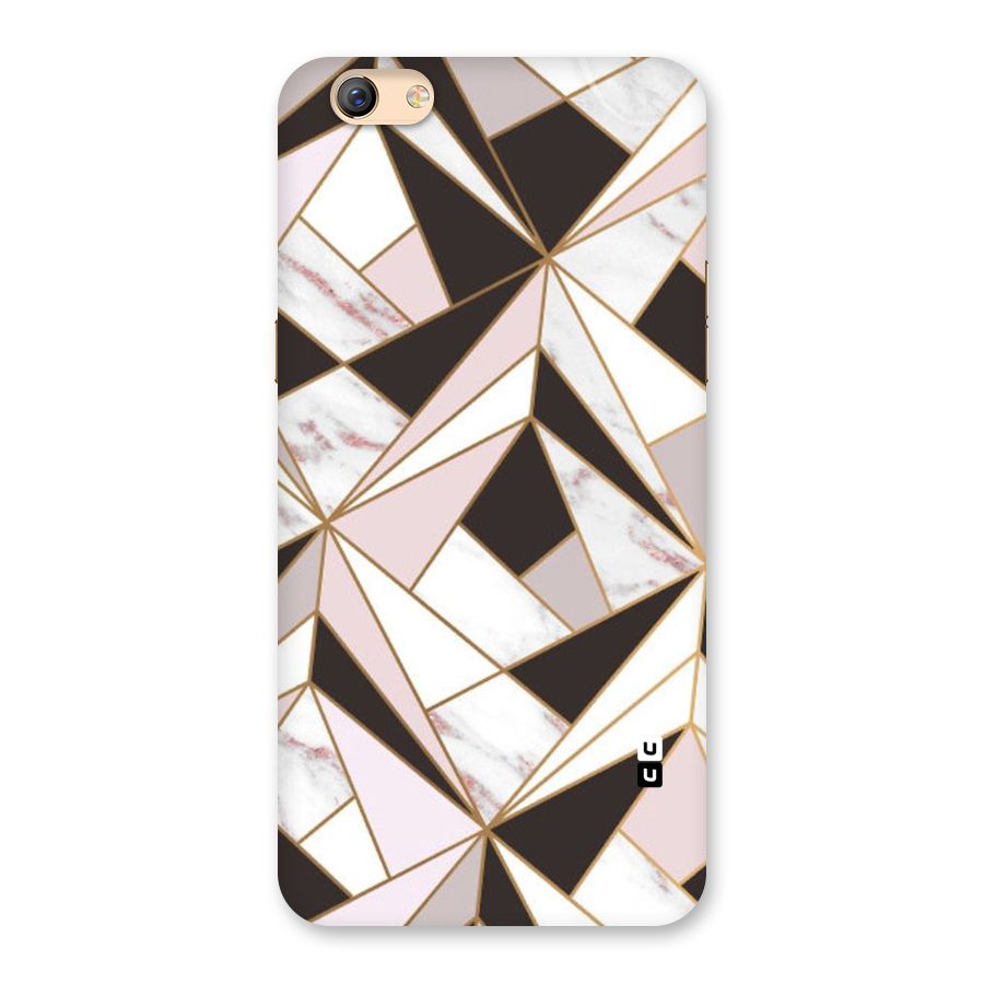 Abstract Corners Back Case for Oppo F3 Plus