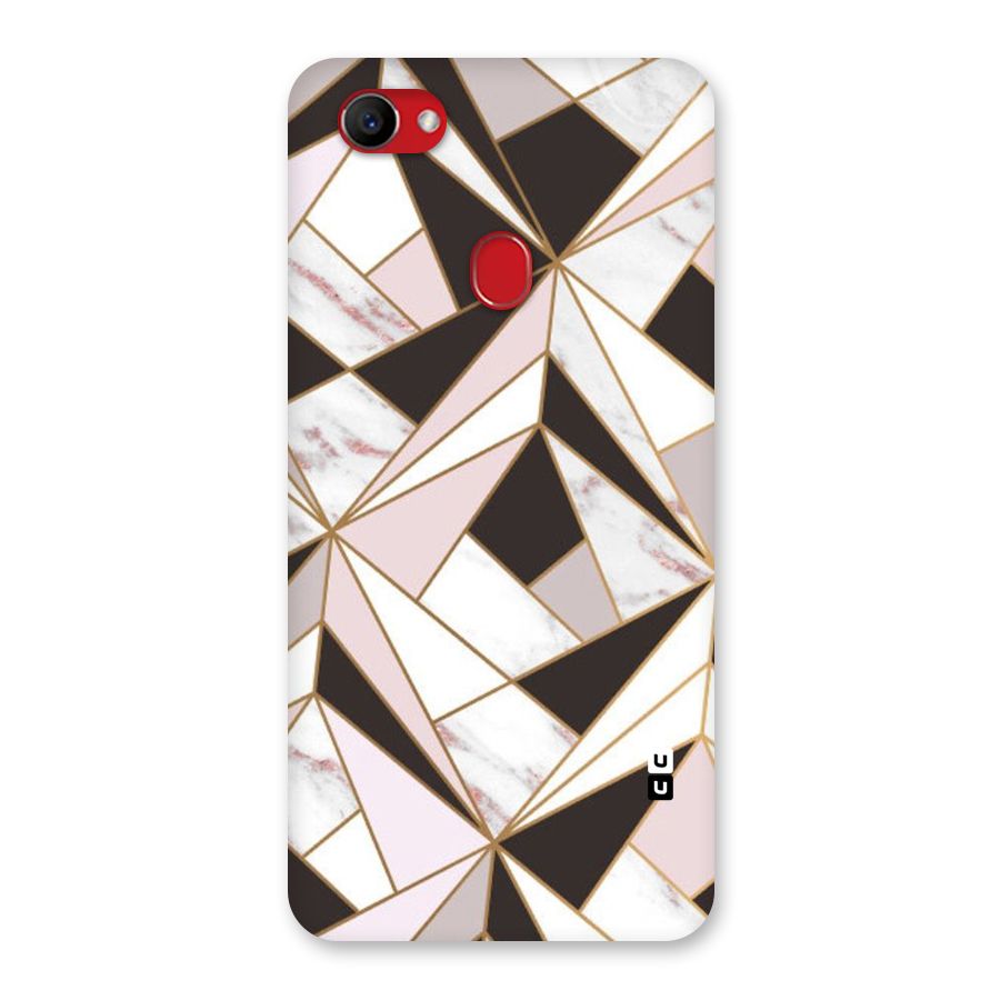 Abstract Corners Back Case for Oppo F7