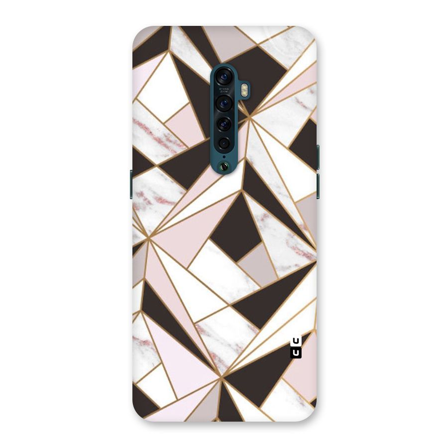 Abstract Corners Back Case for Oppo Reno2