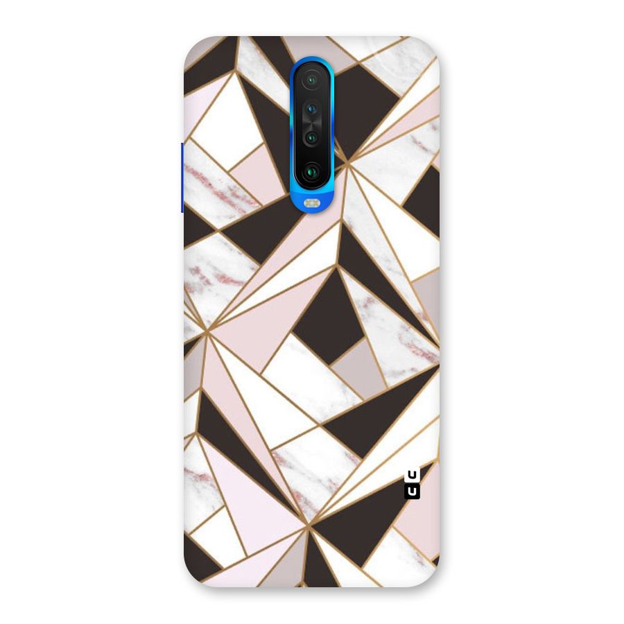 Abstract Corners Back Case for Poco X2