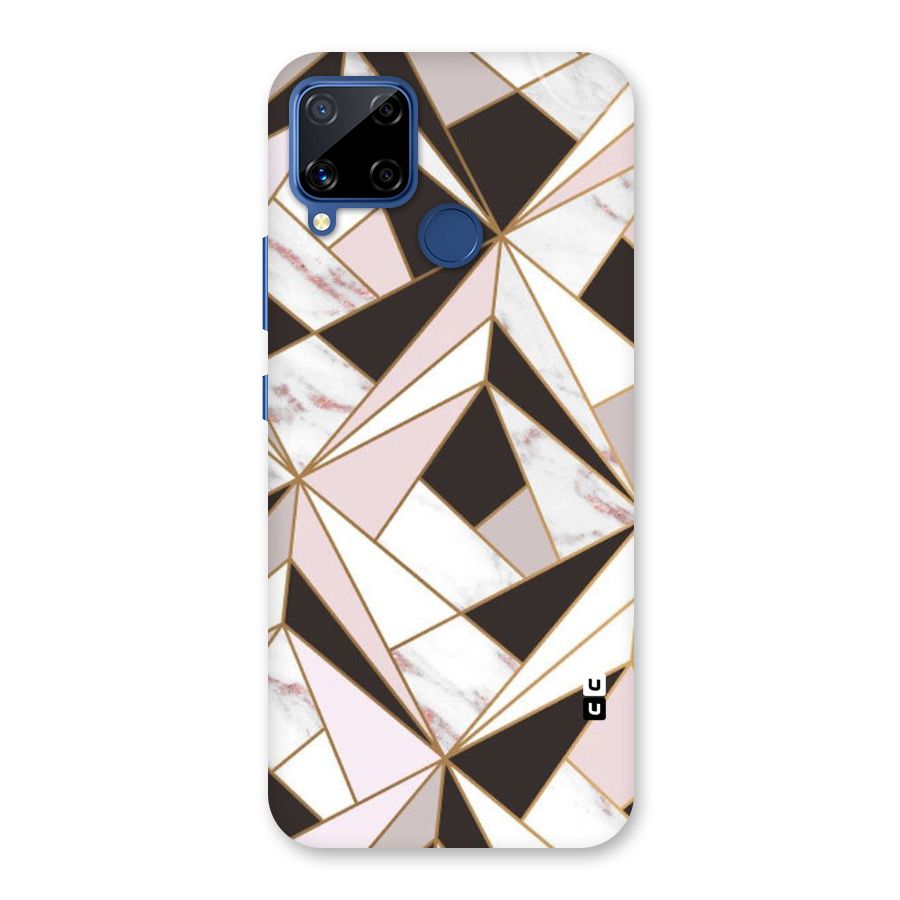 Abstract Corners Back Case for Realme C15