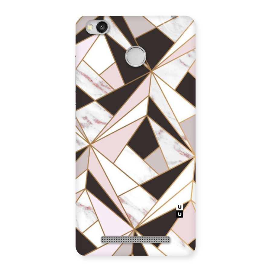 Abstract Corners Back Case for Redmi 3S Prime