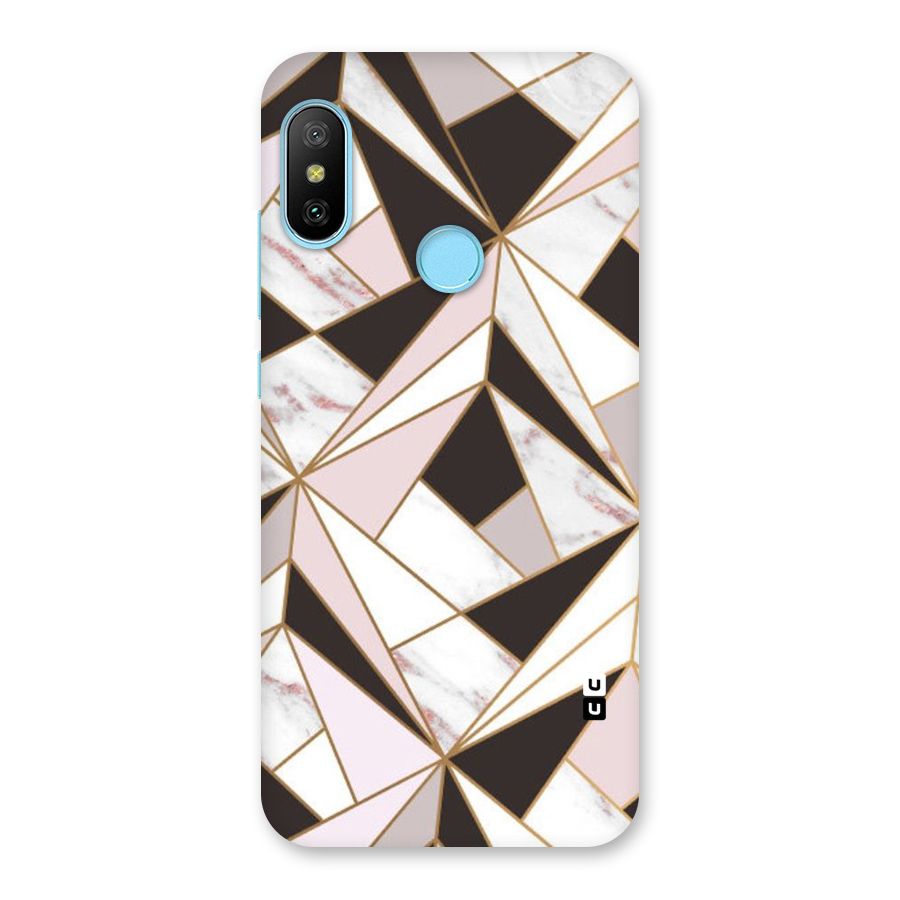Abstract Corners Back Case for Redmi 6 Pro