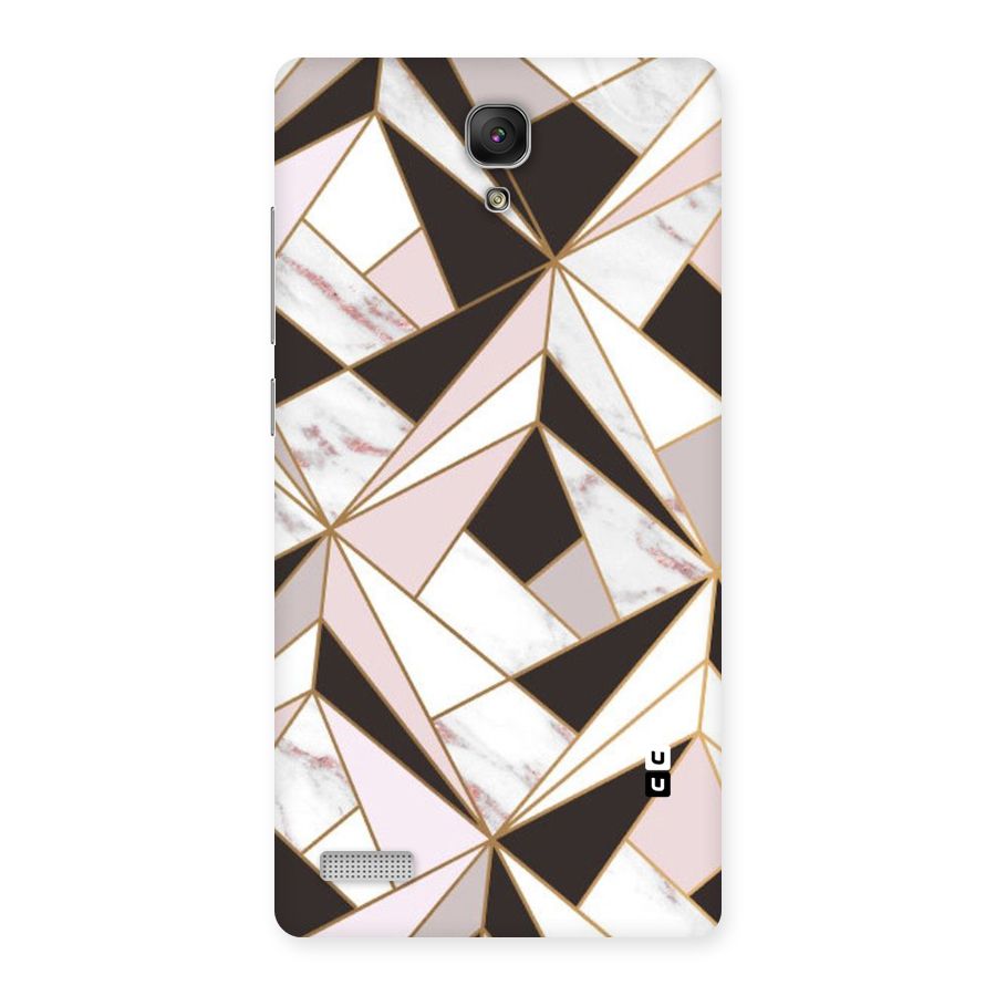 Abstract Corners Back Case for Redmi Note