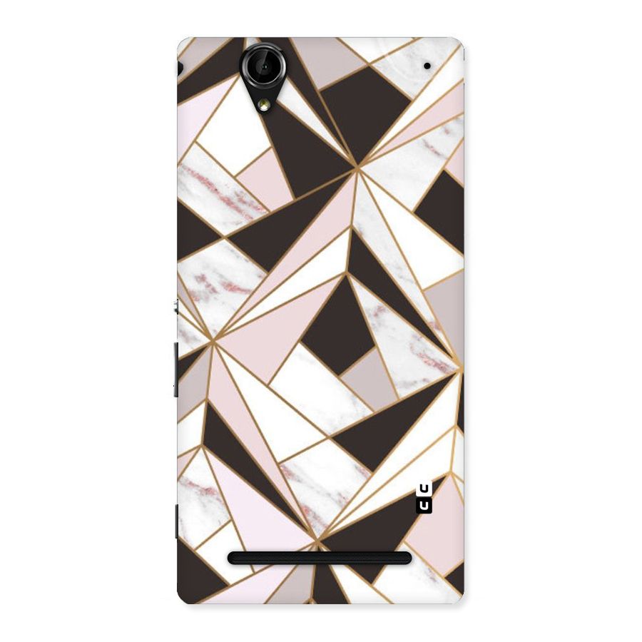Abstract Corners Back Case for Sony Xperia T2