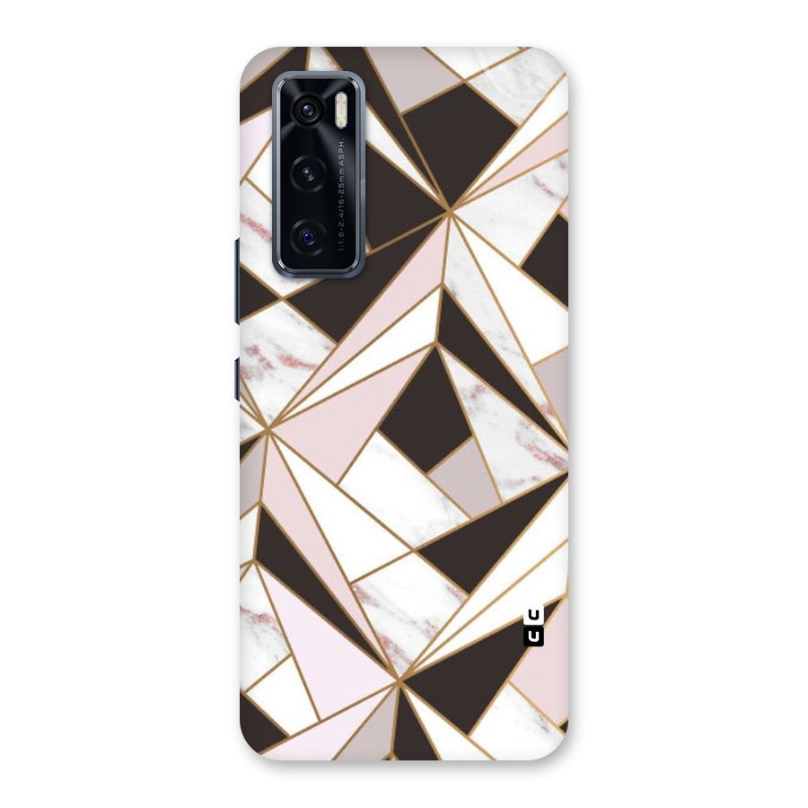 Abstract Corners Back Case for Vivo V20 SE